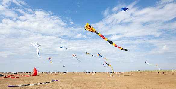 Lytham st annes Lancashire uk 9th September 2023 lytham st annes summer international kite festival