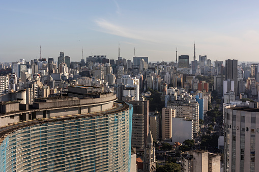 Panoramic view of the city of São Paulo