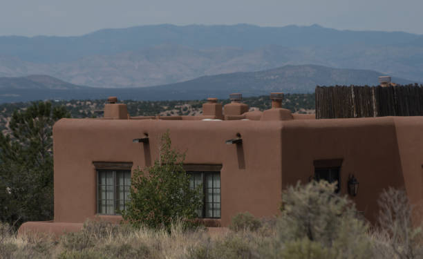 istock Classic adobe house near  Paseo De Peralta 1710415577