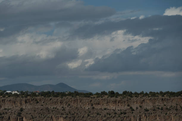 istock Sunlight coming through clouds over Anderson overlook and Sangre de Cristo - 2 1710417802