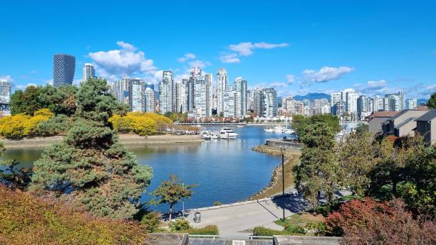 istock Crisp Autumn Day at False Creek 1710523119