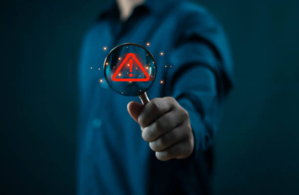 istock the notification signal cyber risk warns of caution error threat hazard of network security failure website 1710622039