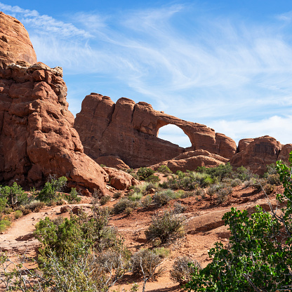 Skyline Arch, Arches National Park, Utah, USA.