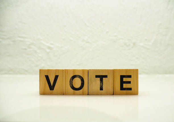 istock Vote message on wooden block 1710661347