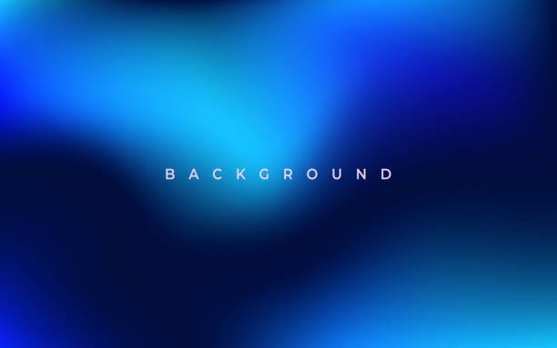 abstract gradation blue color background template, multicolor fluid wallpaper style vector graphic abstract gradation blue color background template, multicolor fluid wallpaper style vector graphic color gradient stock illustrations