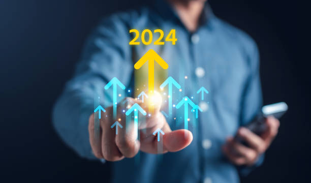 istock Loading progress from 2023 to 2024 to countdown merry christmas and happy new year, Planning and challenge strategy in new year 2024 Concept. 1710692714