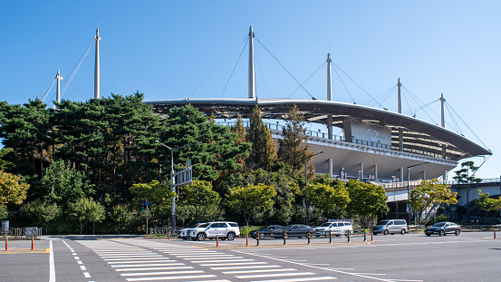 The National Stadium was used as the main stadium for the Tokyo 1964 Olympic Games, and is currently being rebuilt as a brand new stadium for the Tokyo 2020 Games. The Opening and Closing ceremonies of the Tokyo 2020 Games will be held here along with Athletics events and Football matches. After the 2020 Games are over, the stadium will be used for sporting and cultural events.