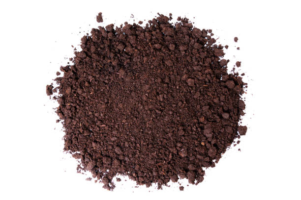 istock Small Pile of Soil Isolated on White Background 1710886482
