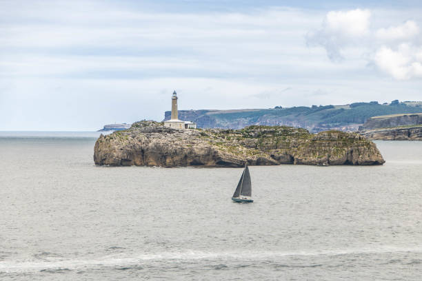 istock Mouro Island (Spanish: Isla de Mouro) at Saantander 1710923518