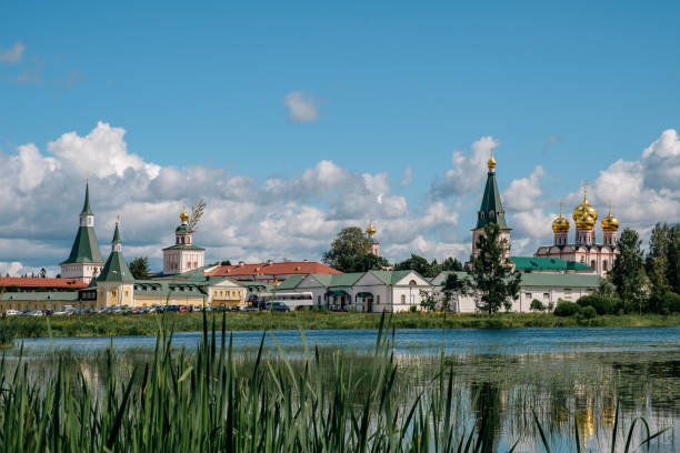 istock Iversky monastery in Valdai, Russia. 1710941845