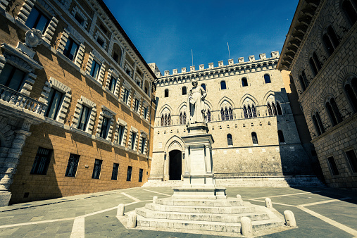 Palazzo Salimbeni is a historical building in Siena, currently houses the seat of the Monte dei Paschi di Siena bank.