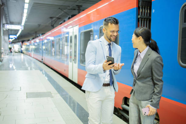 istock Two business people on the subway 1711012479