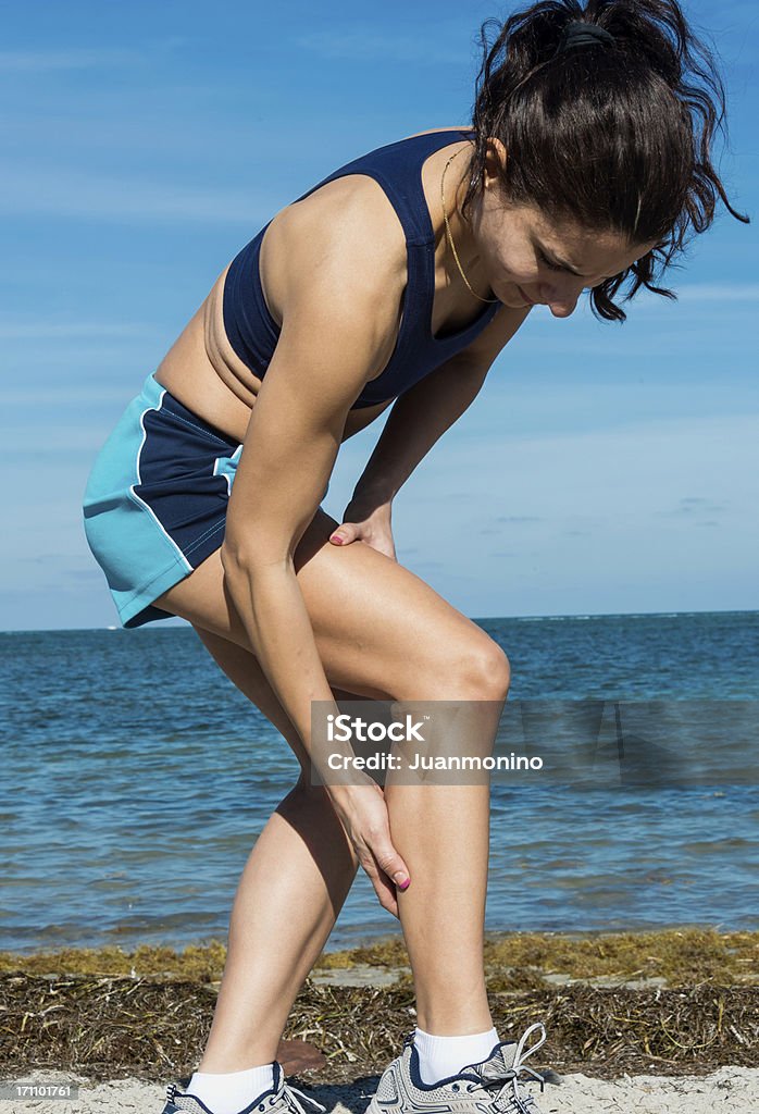 경련 자신의 캘프 - 로열티 프리 달리기 스톡 사진