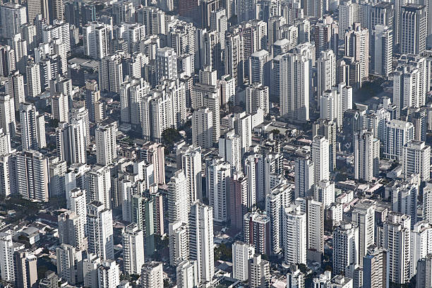 Sao Paulo city stock photo