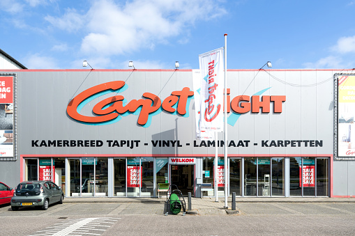 Leiderdorp, Netherlands - June 19, 2018: Carpetright store