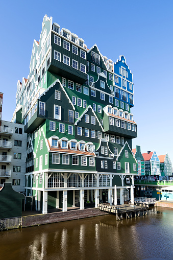 Zaandam, Netherlands - February 22, 2018: 160 rooms Inntel Hotel