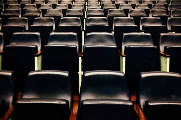 istock Rows of empty seats and seats in an auditorium. 1711046669