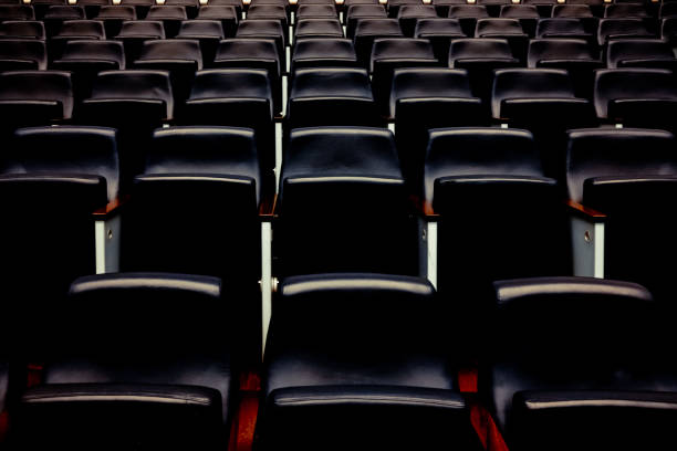 istock Rows of empty seats and seats in an auditorium. 1711049400