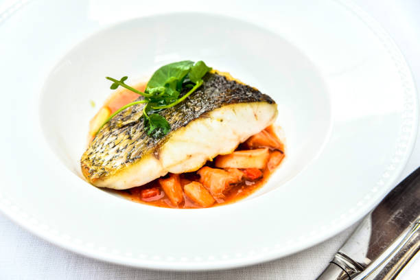 istock A healthy diet includes fish dishes as a source of protein and omega 3 fats. 1711051583