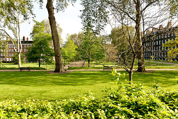 istock london architecture: luscious park in warm summer afternoon 171105673