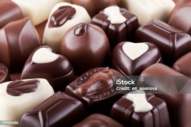 Luxusschokolade Stockfoto und mehr Bilder von Schokolade - Schokolade, Bildkomposition und Technik, Braun