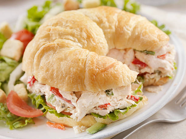 istock Chicken Salad Sandwich on a Croissant 171106295