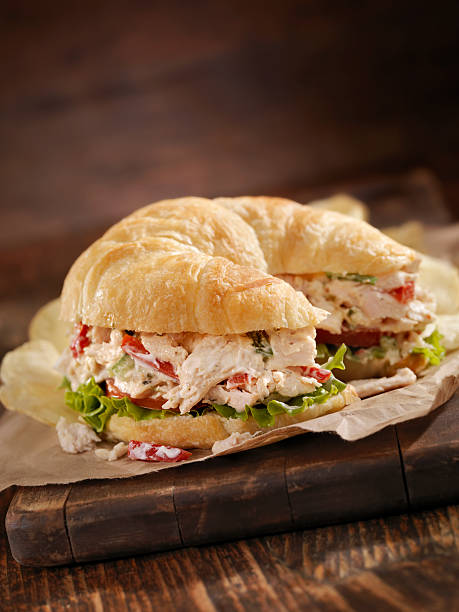 istock Creamy Chicken Salad on a Croissant 171106551
