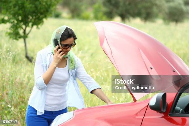 Car Breakdown Stock Photo - Download Image Now - A Helping Hand, Accidents and Disasters, Adult