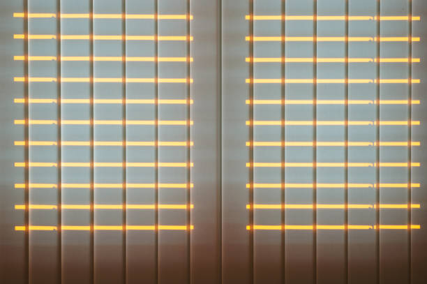 istock Detail of backlit blind 171107351