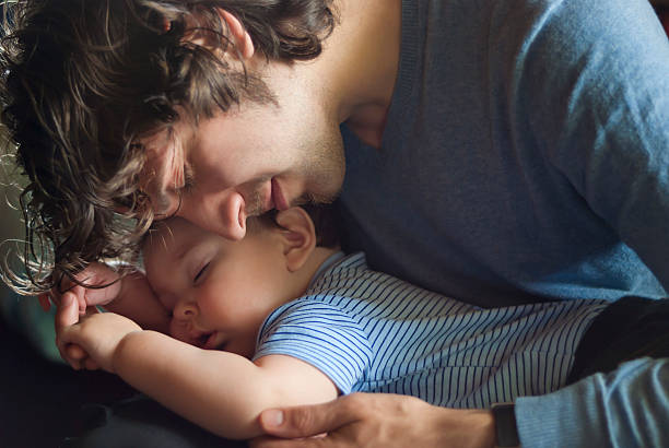 Father's Love stock photo