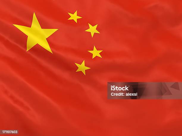 Flaga Chin - zdjęcia stockowe i więcej obrazów Chiny - Chiny, Czerwony, Flaga