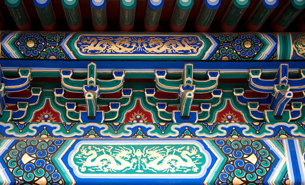 istock Decoration on the Imperial Vault of Heaven. 171109493