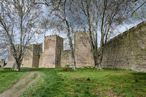 istock Medieval Smederevo fortress on Danube river in Serbia 1711100073