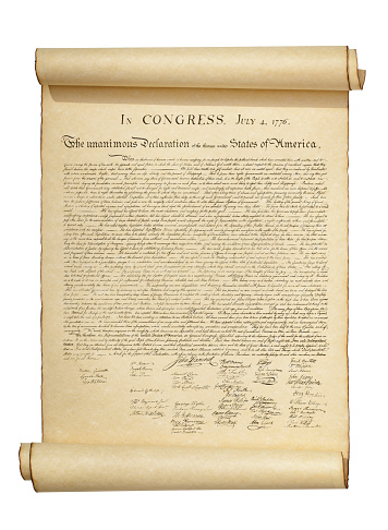 Declaration of Independence.