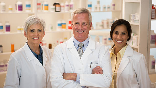 istock Portrait of Three Pharmacist 171110221