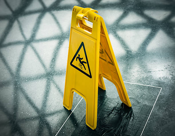 Wet floor sign
