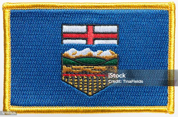 Flaggenaufnäher Stockfoto und mehr Bilder von Flicken - Flicken, Flagge, Provinz Alberta