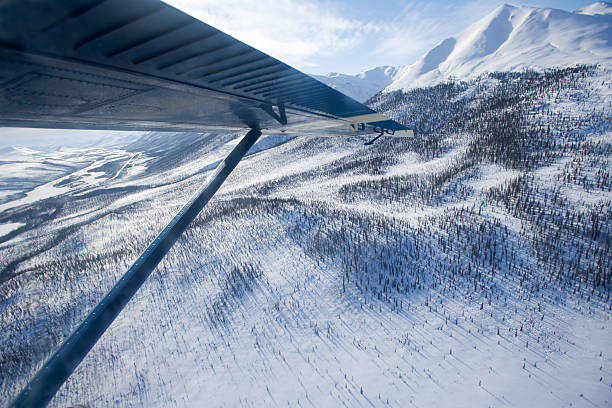 kuvapankkikuvat ja rojaltivapaat kuvat aiheesta lentokone lentää endicott-vuorten yli, brooks range, alaska - brooks range alaska