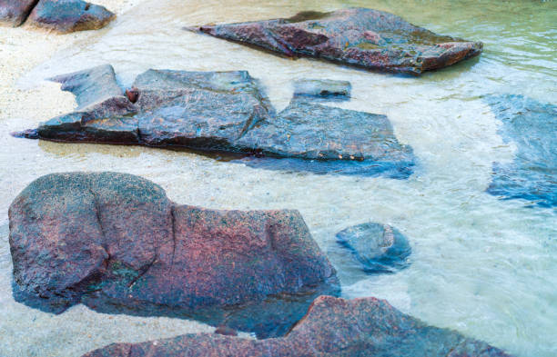 rocks and sea
