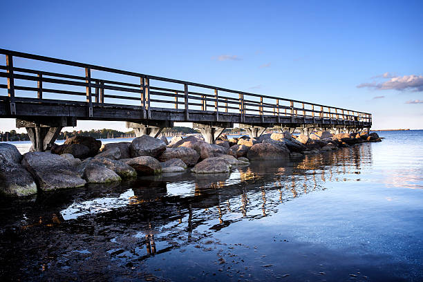 istock Wooden landing stage into the Baltic Sea 171114056