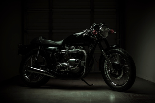 Cafe Racer Bike Stock Photo - Download Image Now - Motorcycle, Auto Repair  Shop, Retro Style - iStock