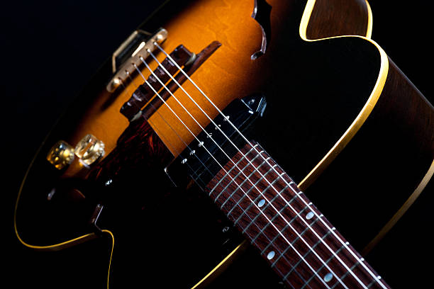 istock Vintage Acoustic Electric Guitar 171114350