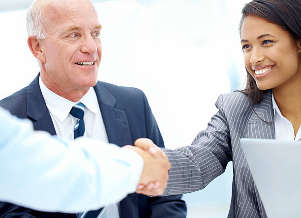 istock Looking forward to successful business endeavours together 171114570