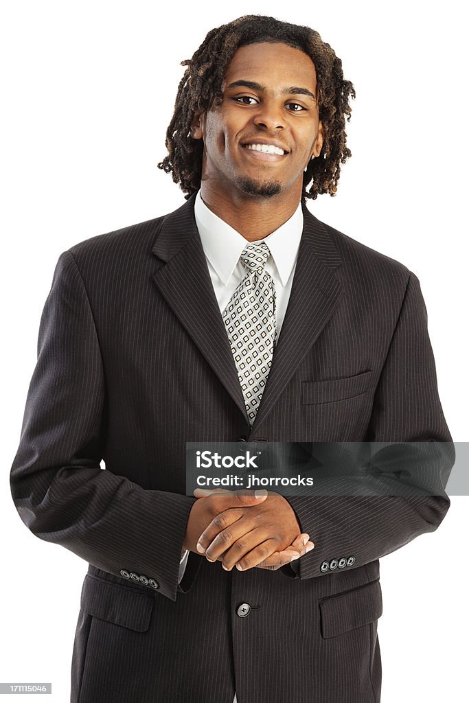 Stylowe nowoczesne młodych African American Biznesmen - Zbiór zdjęć royalty-free (20-29 lat)