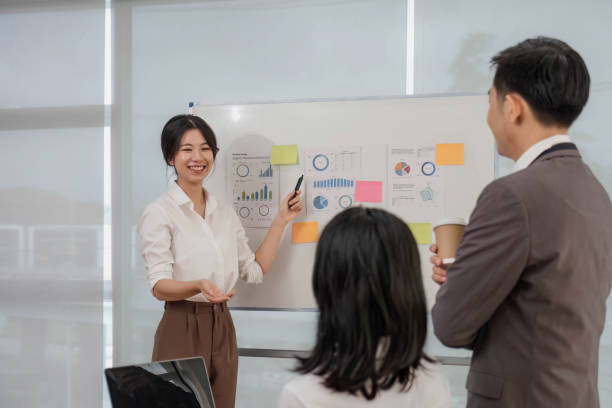 istock Group of creative asian business meeting and discussing strategy startup project analysis finance .Success asian business people work plan and brainstorm marketing idea with laptop in office.Teamwork 1711150552