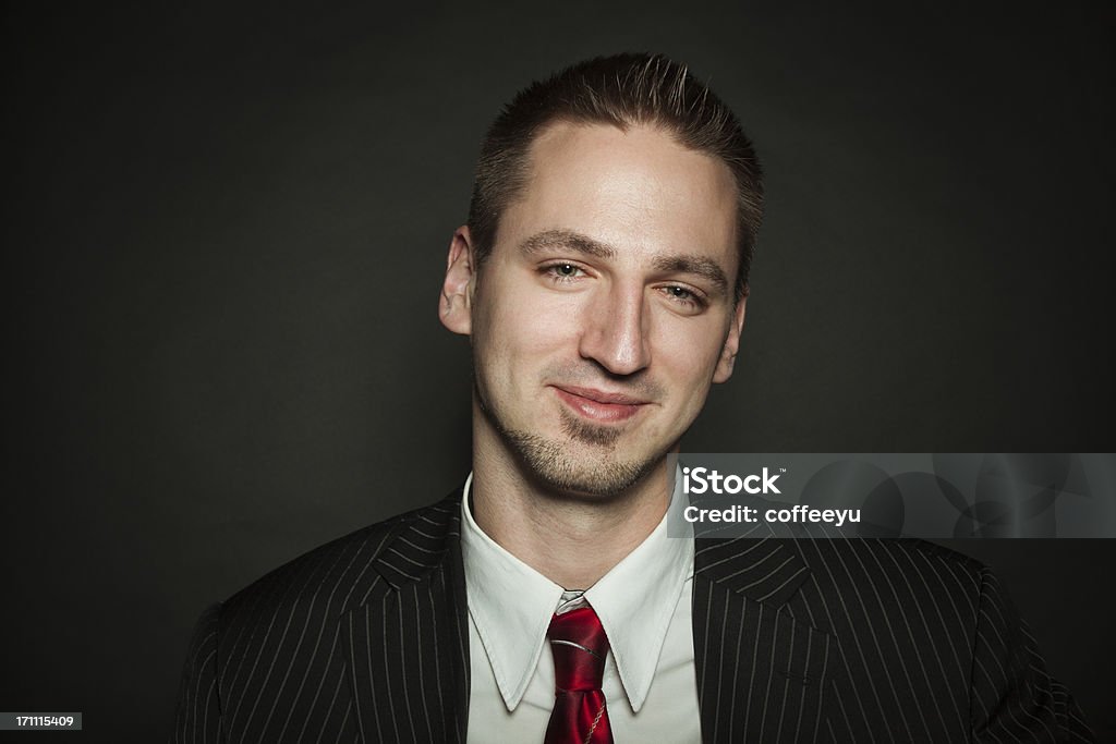 Przystojny Biznesmen Portret - Zbiór zdjęć royalty-free (Biznes)