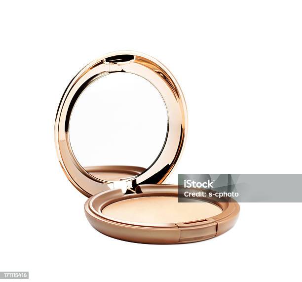 Foundation Stock Photo - Download Image Now - Make-Up, Powder Compact, Cut Out