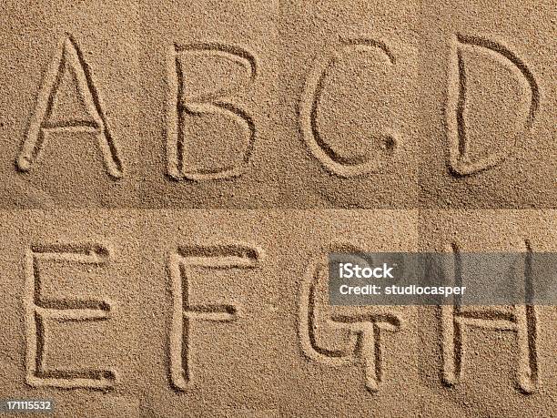サンドアルファベット Xxxl - 砂のストックフォトや画像を多数ご用意 - 砂, 夏, 書体