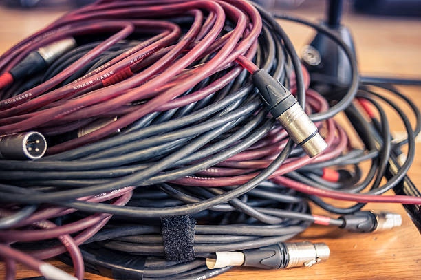 istock Music cable concert close up 171115663