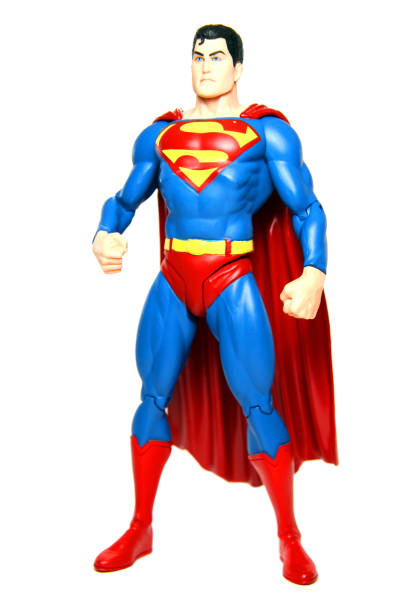 el hombre de acero - superman fotografías e imágenes de stock